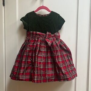 Classic holiday dress, 4T, Frances Johnston